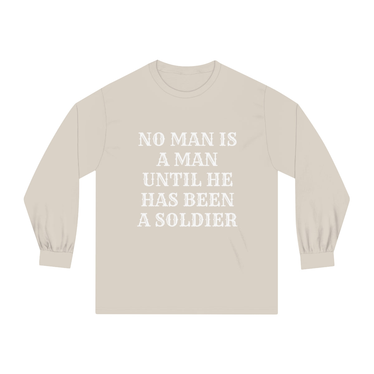 No Man Classic Long Sleeve T-Shirt