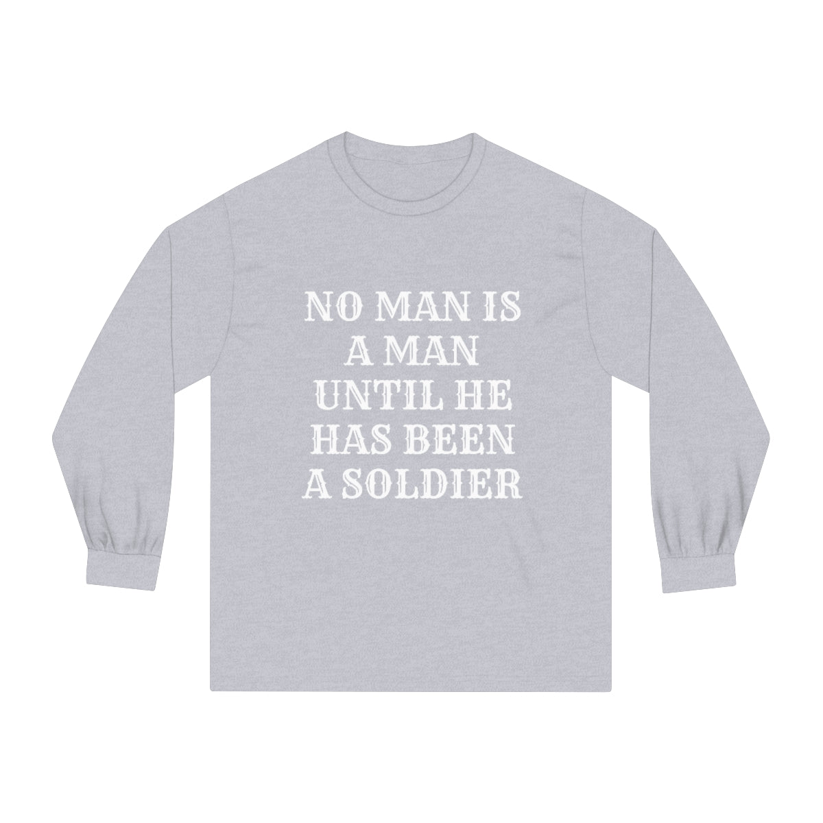 No Man Classic Long Sleeve T-Shirt