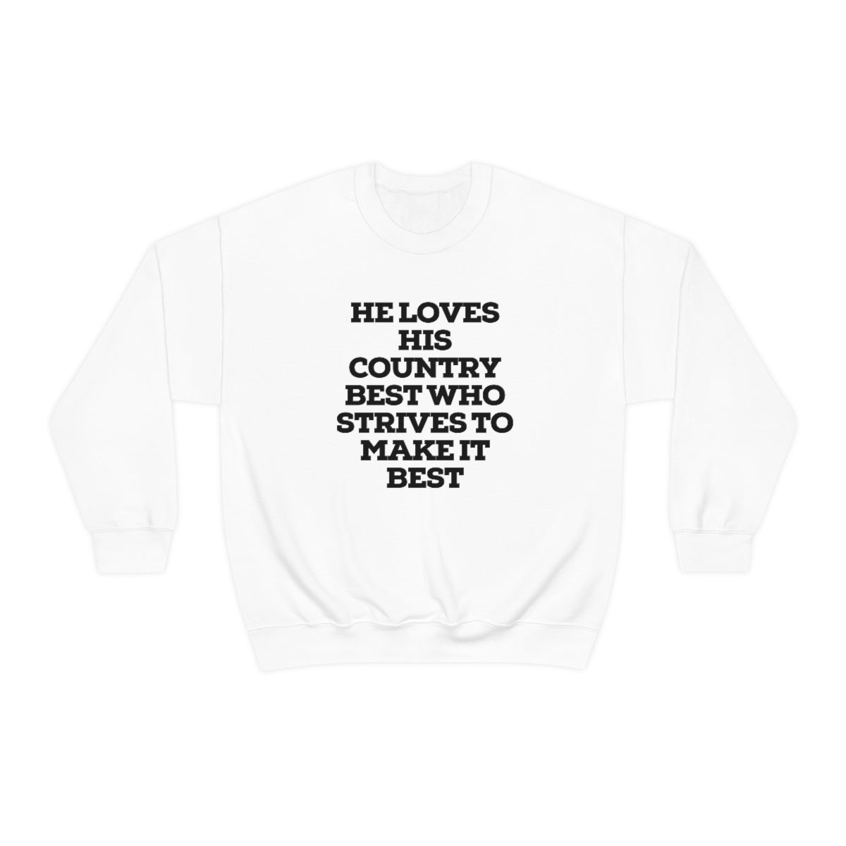 He Loves Heavy Blend™ Crewneck Sweatshirt