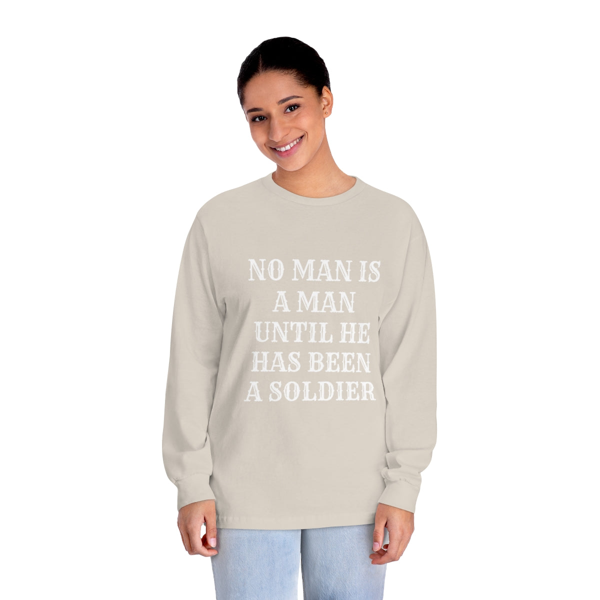 No Man Classic Long Sleeve T-Shirt