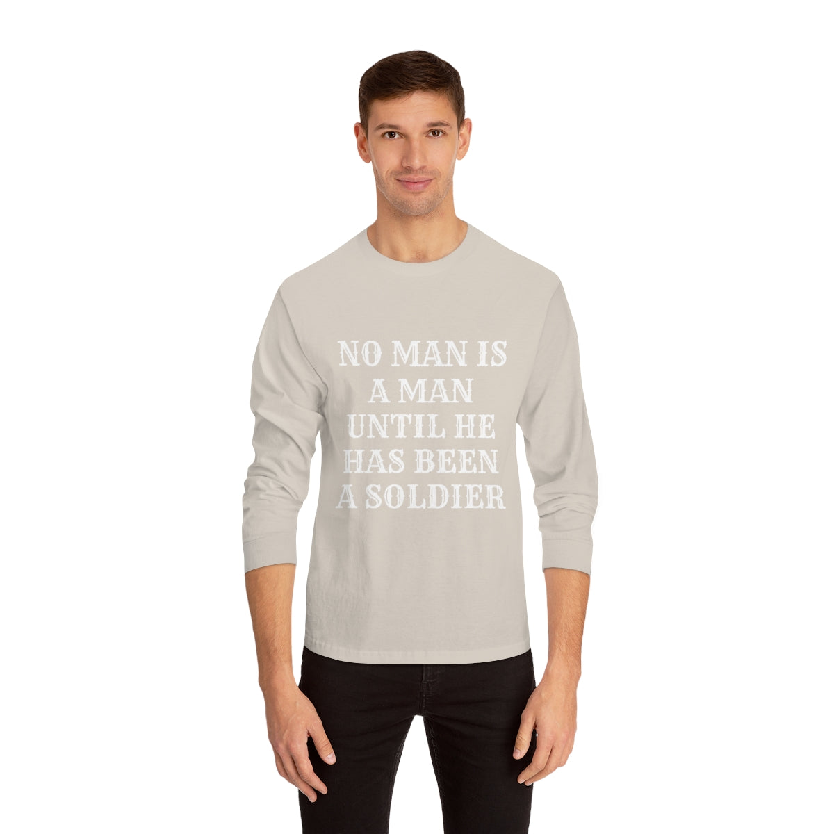 No Man Classic Long Sleeve T-Shirt