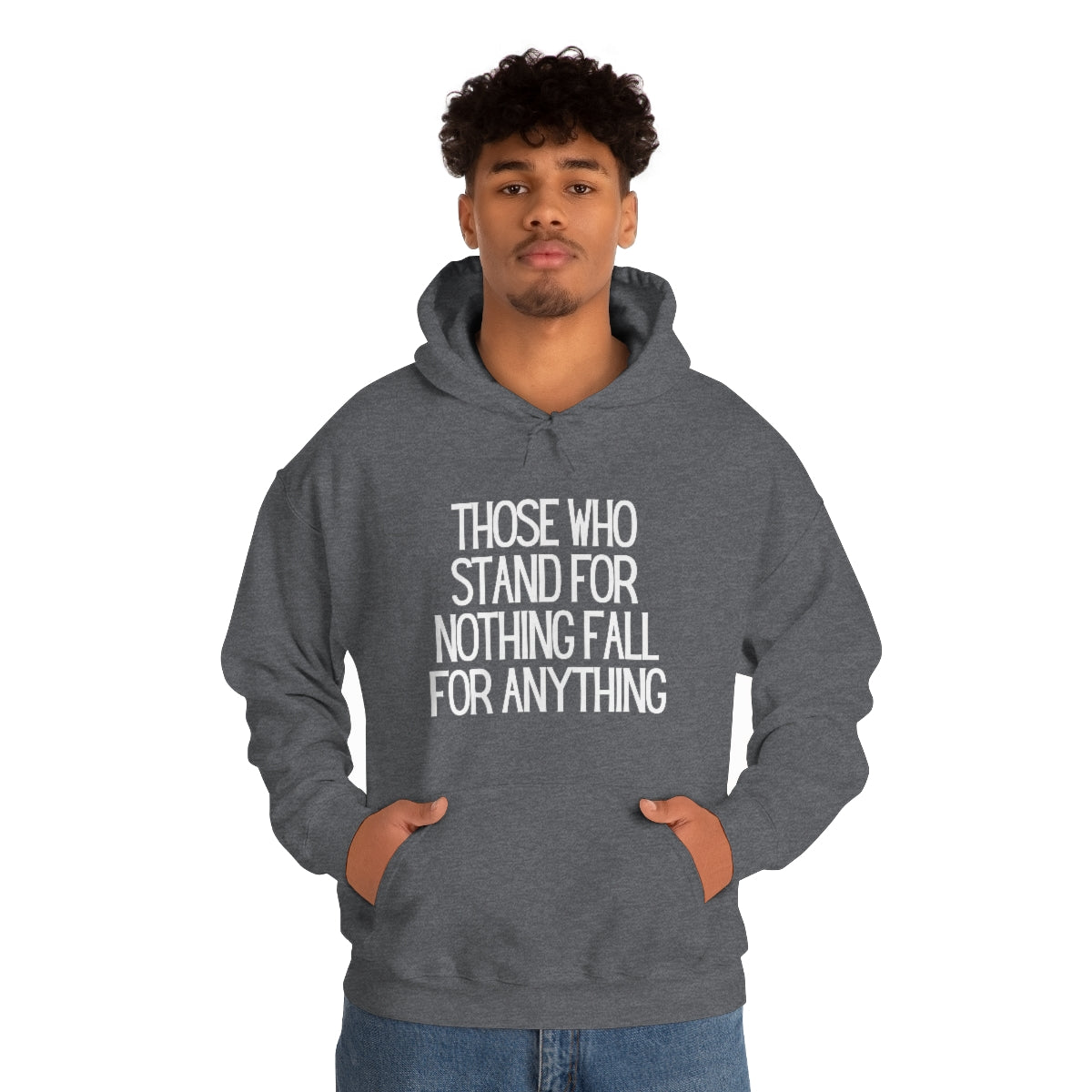 Those Who Stand Heavy Blend™ Hooded Sweatshirt