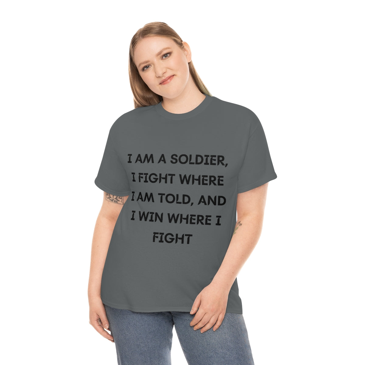 I am a Soldier Cotton Tee