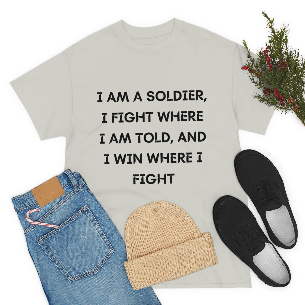 I am a Soldier Cotton Tee