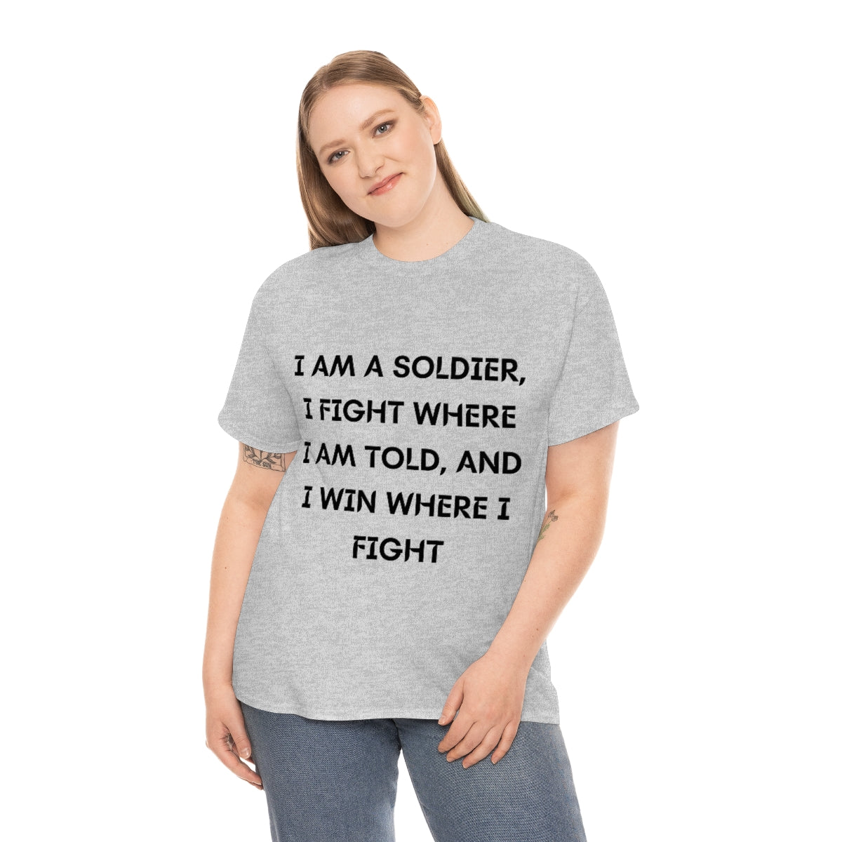 I am a Soldier Cotton Tee