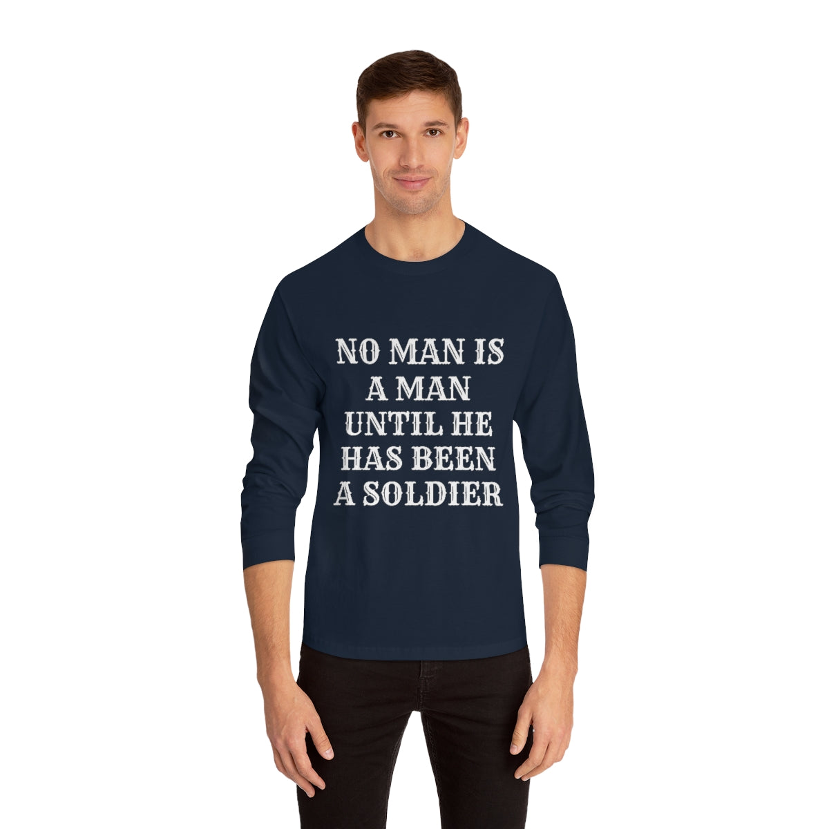 No Man Classic Long Sleeve T-Shirt