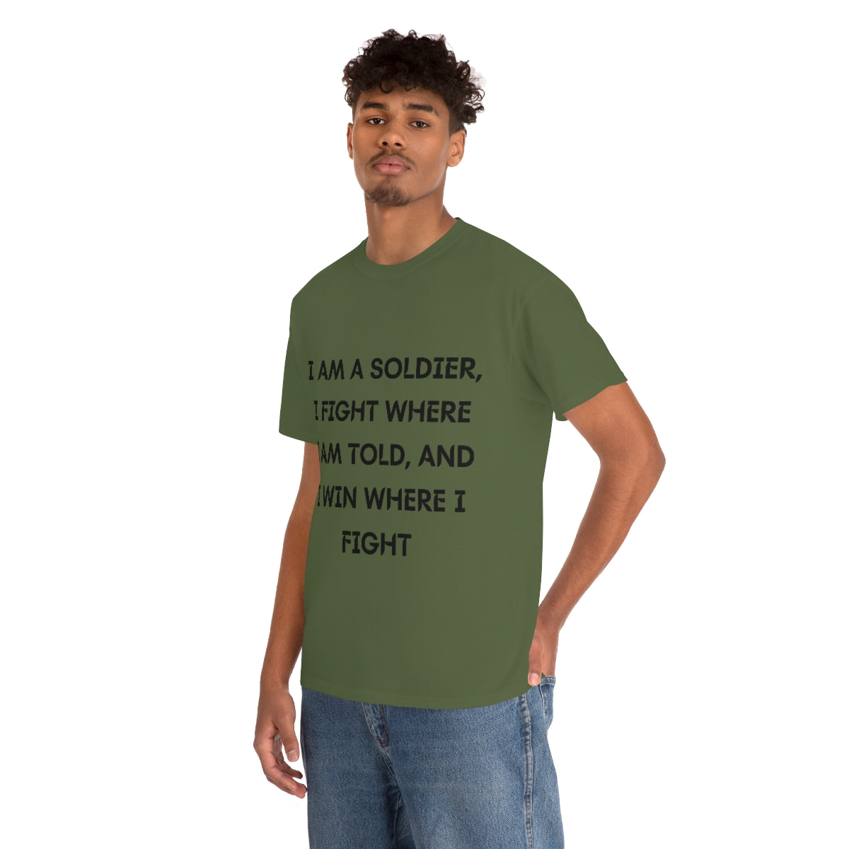 I am a Soldier Cotton Tee