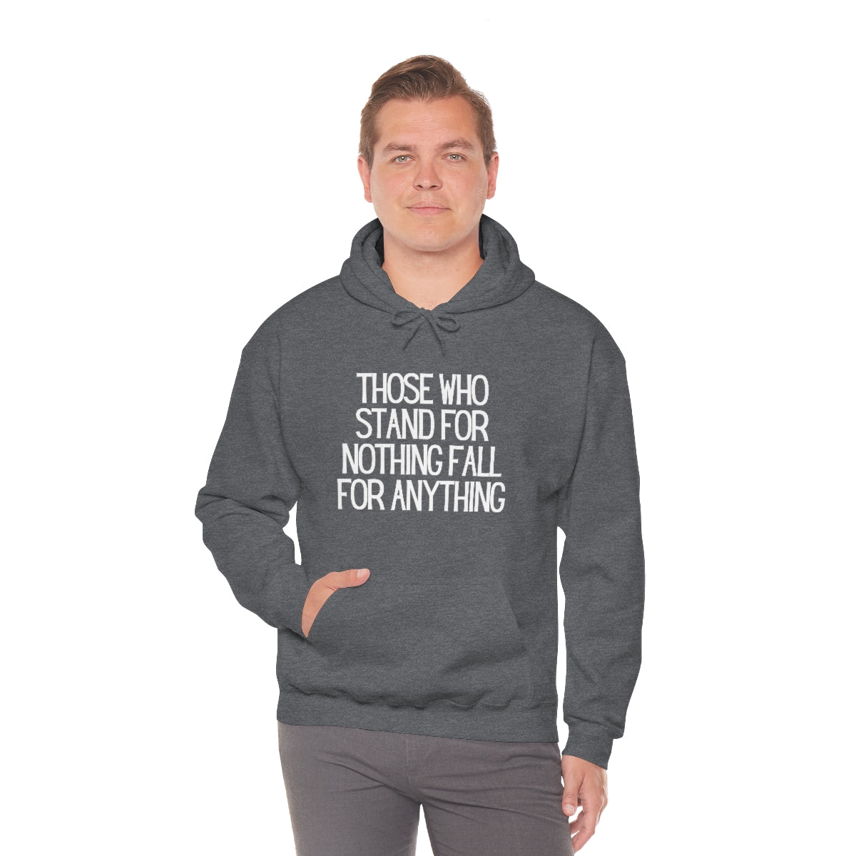 Those Who Stand Heavy Blend™ Hooded Sweatshirt