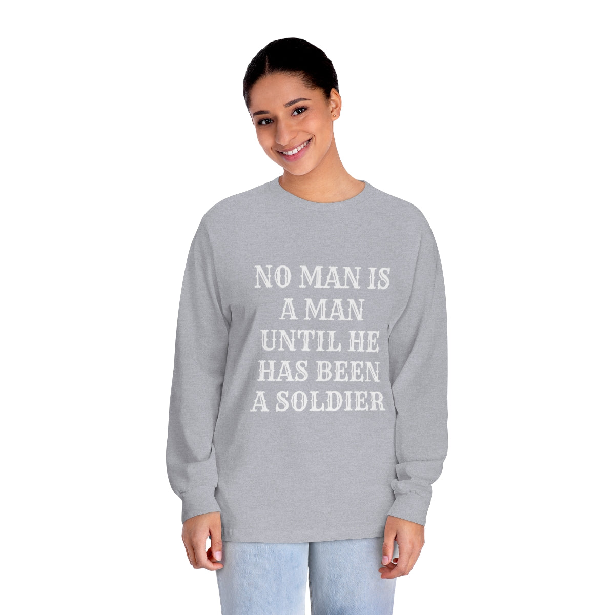 No Man Classic Long Sleeve T-Shirt