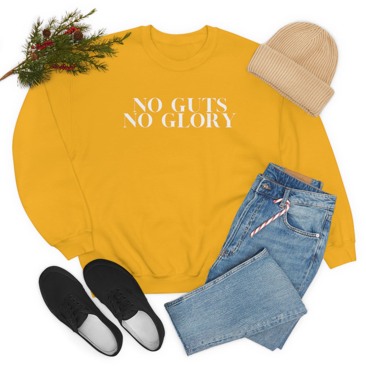 No Guts Heavy Blend™ Crewneck Sweatshirt