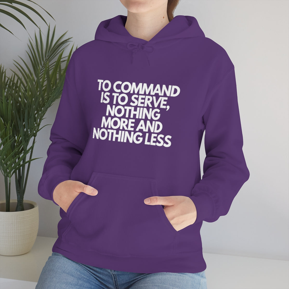 To Command Heavy Blend™ Hooded Sweatshirt