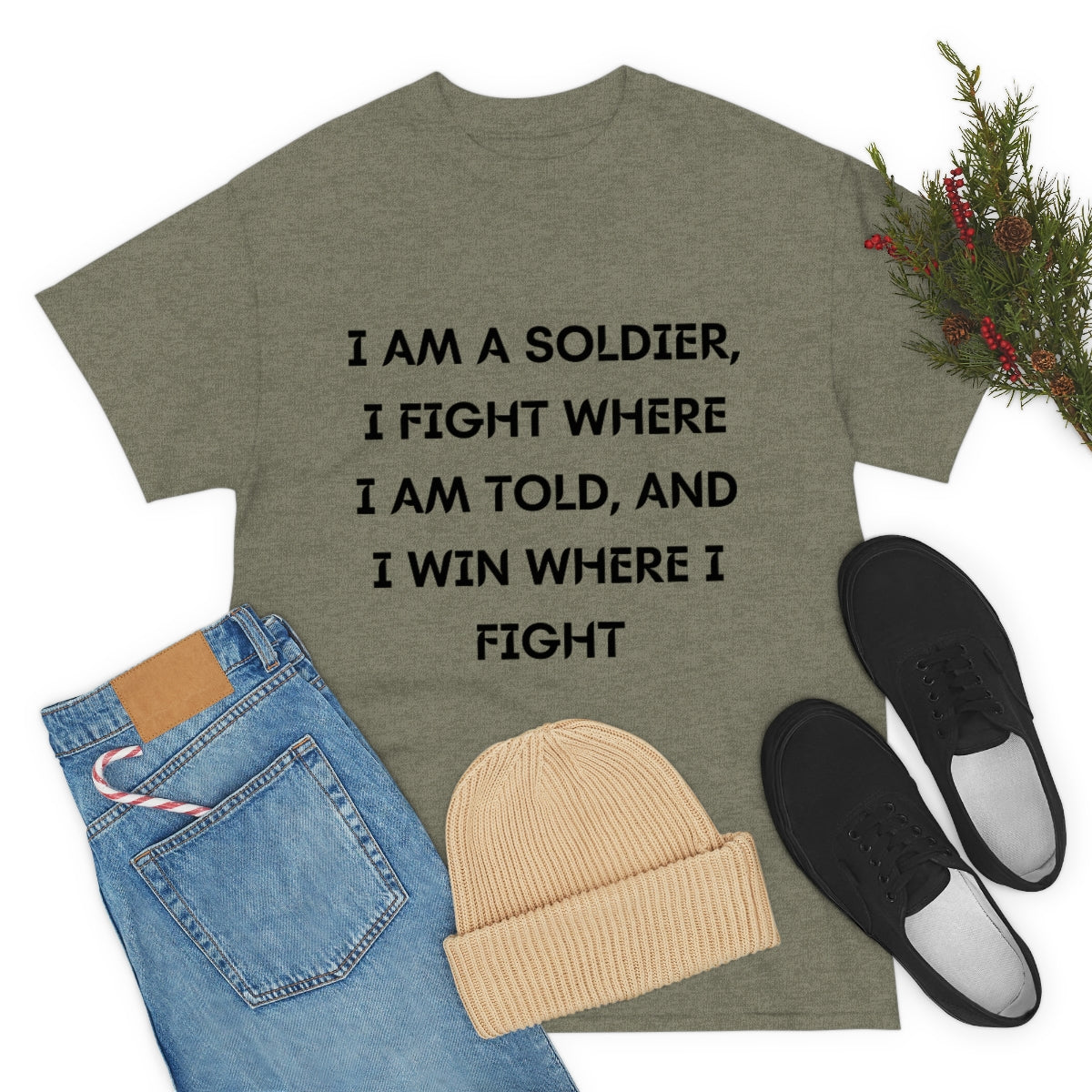 I am a Soldier Cotton Tee