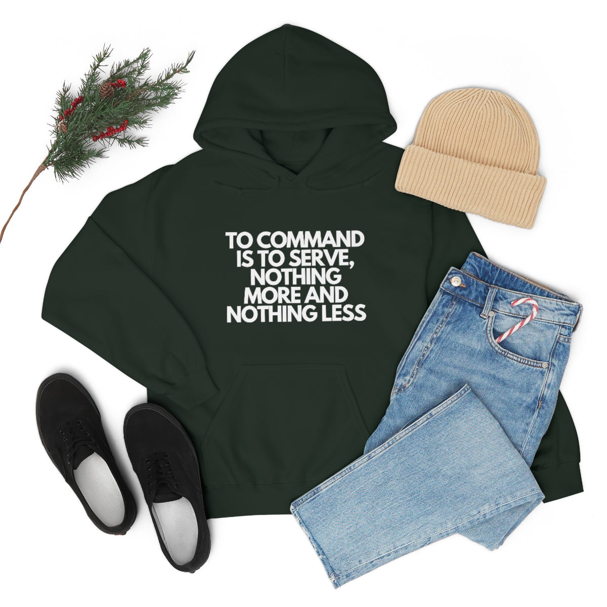 To Command Heavy Blend™ Hooded Sweatshirt