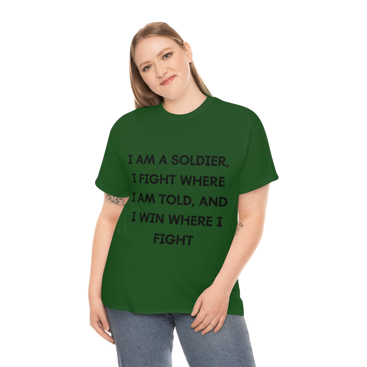 I am a Soldier Cotton Tee