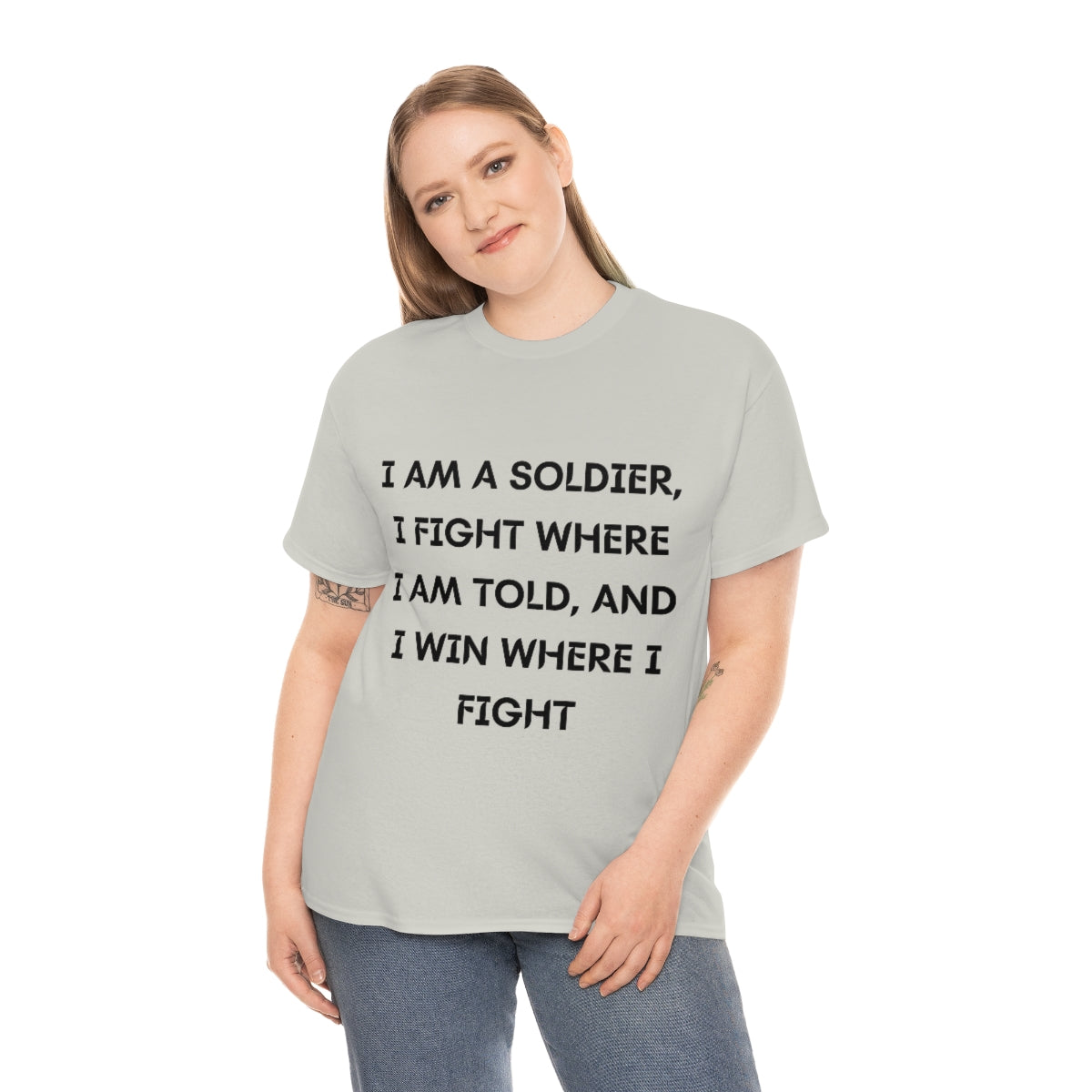 I am a Soldier Cotton Tee