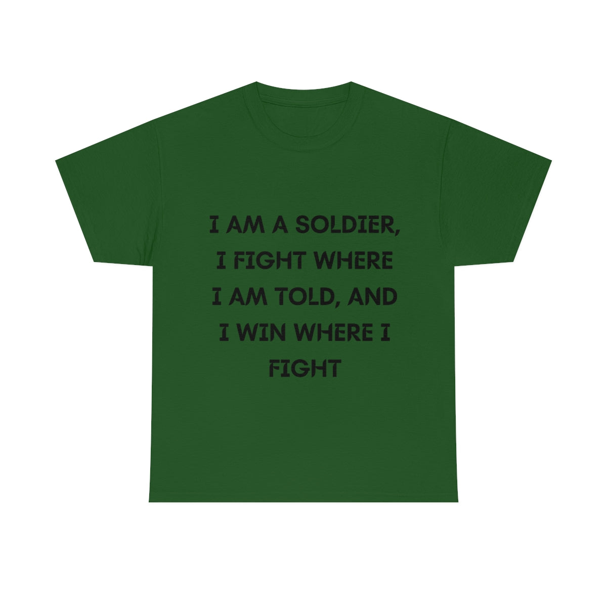 I am a Soldier Cotton Tee