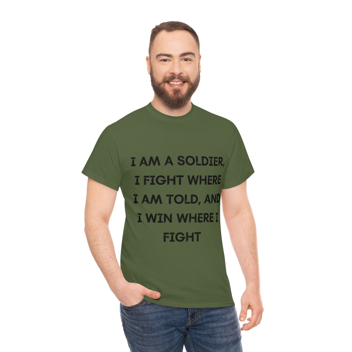 I am a Soldier Cotton Tee