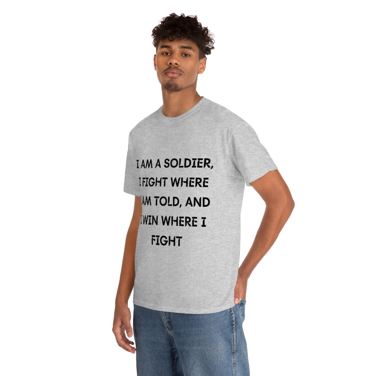 I am a Soldier Cotton Tee