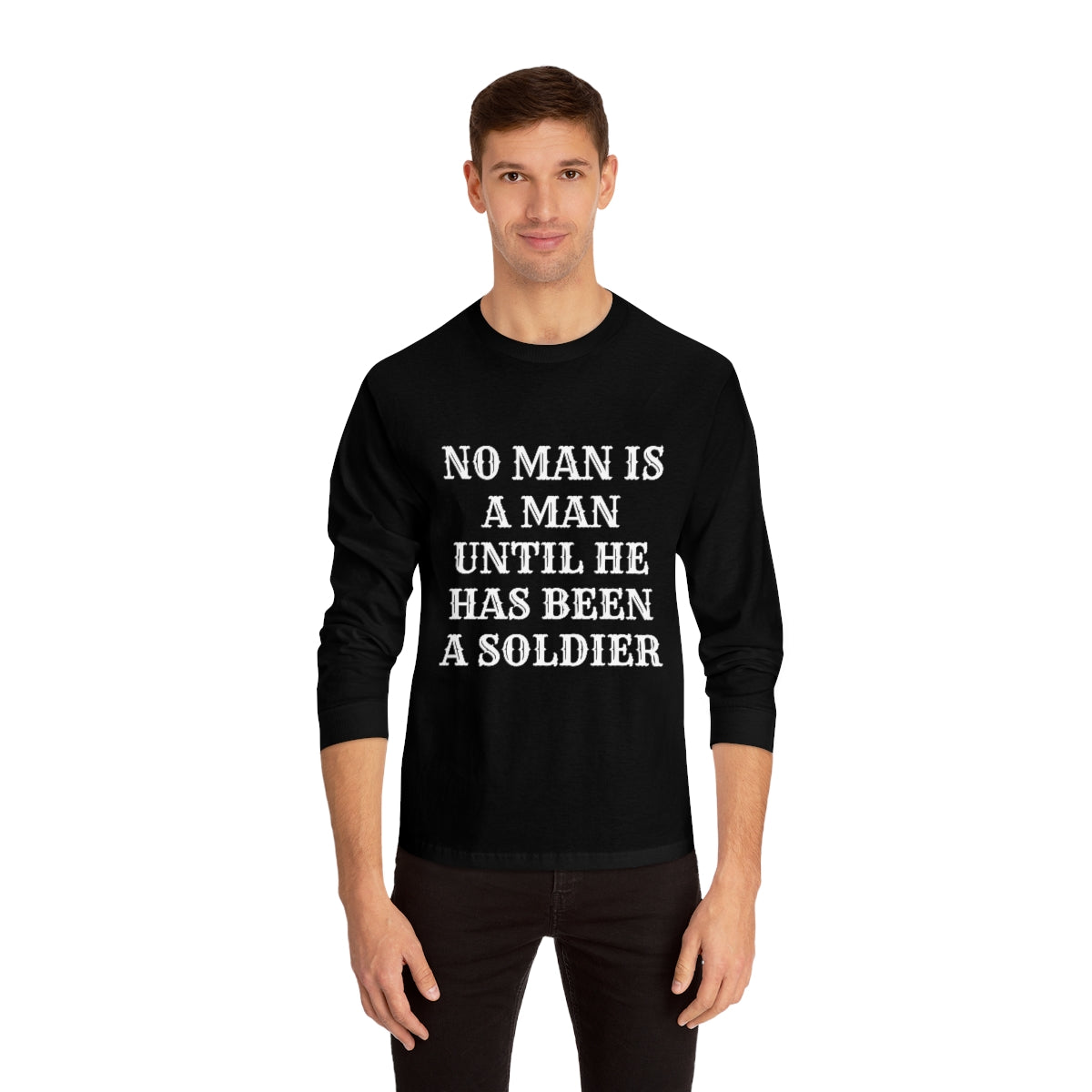 No Man Classic Long Sleeve T-Shirt