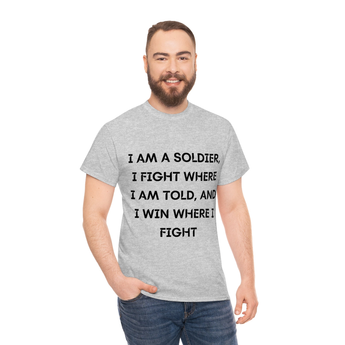 I am a Soldier Cotton Tee