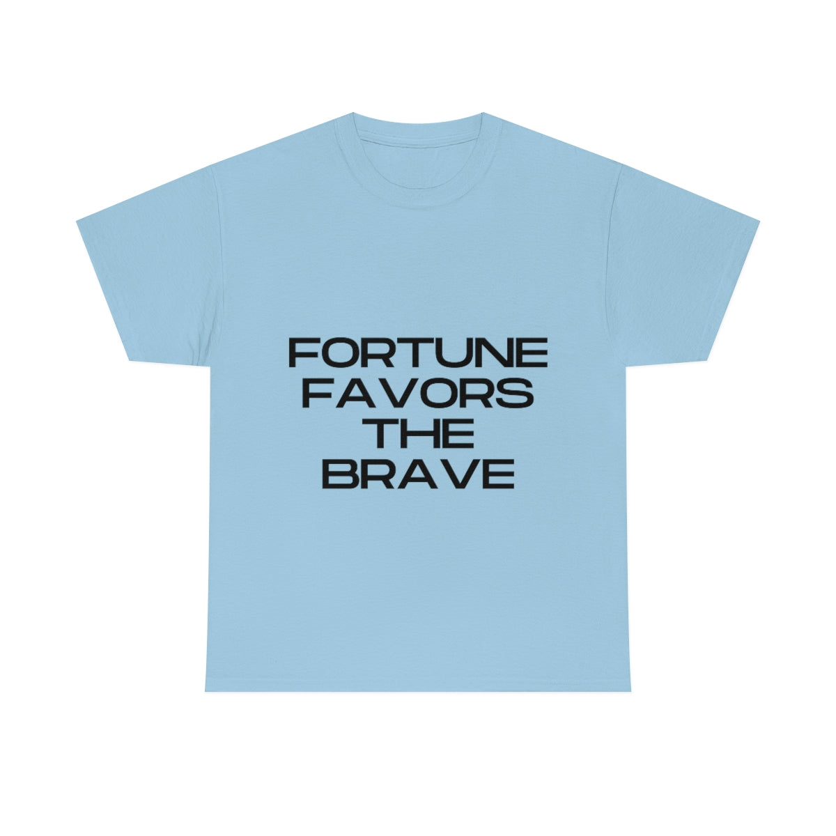 Fortune Favors Unisex Heavy Cotton Tee