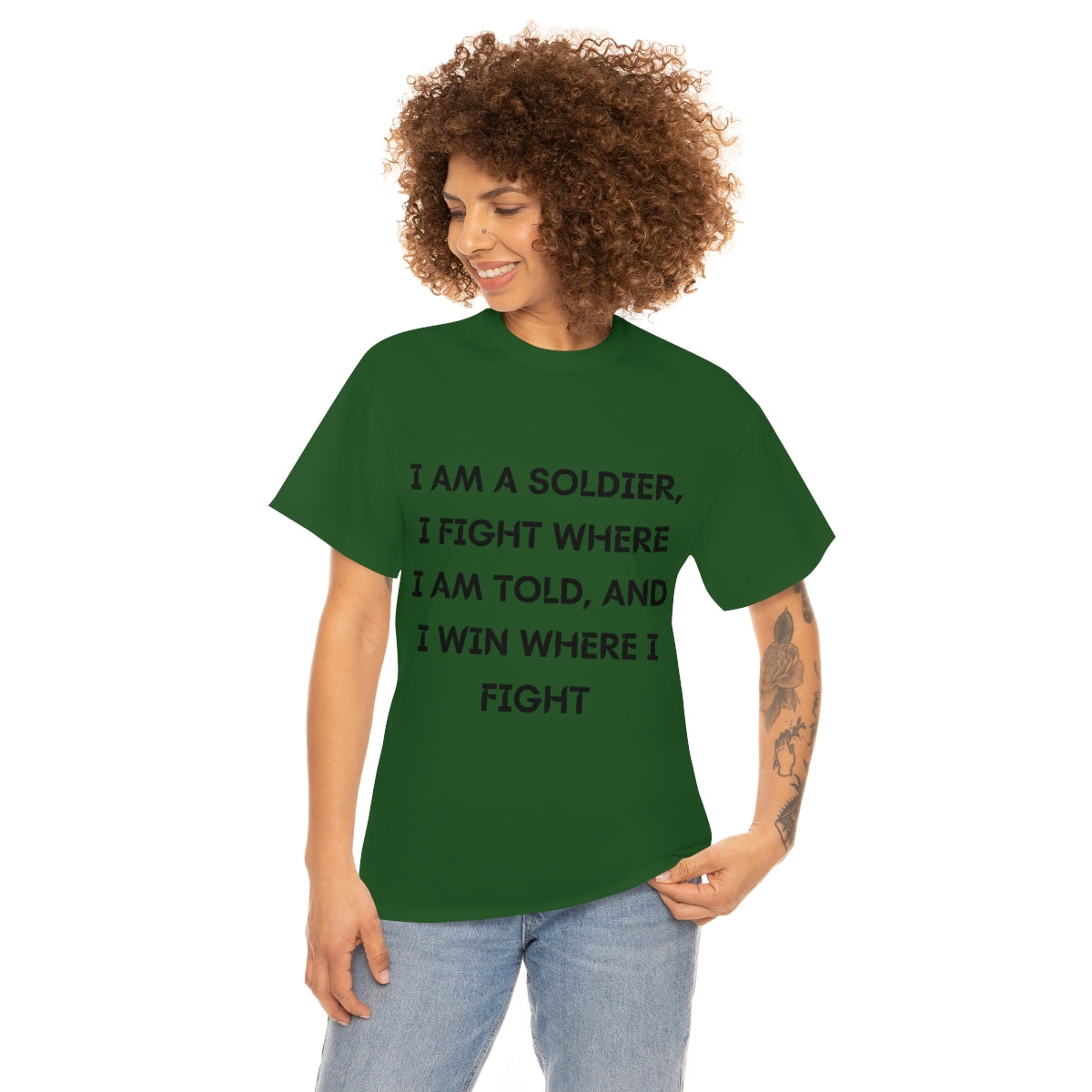 I am a Soldier Cotton Tee