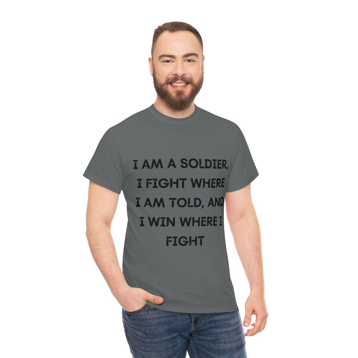 I am a Soldier Cotton Tee