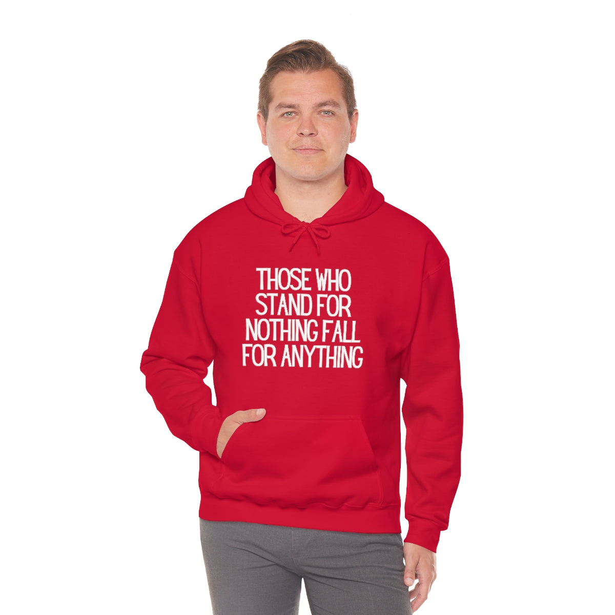 Those Who Stand Heavy Blend™ Hooded Sweatshirt