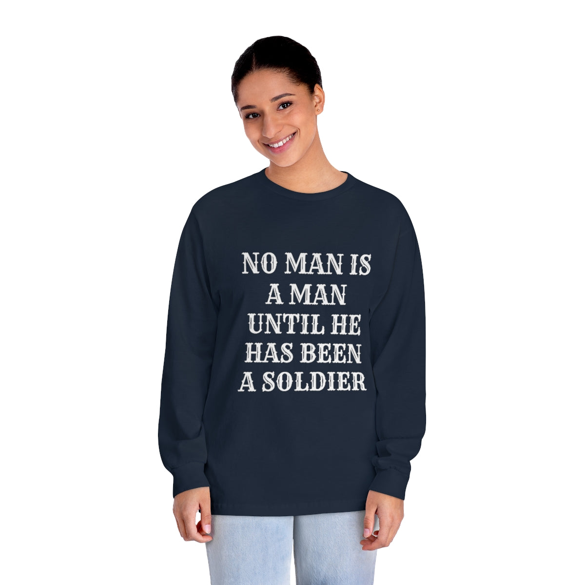 No Man Classic Long Sleeve T-Shirt