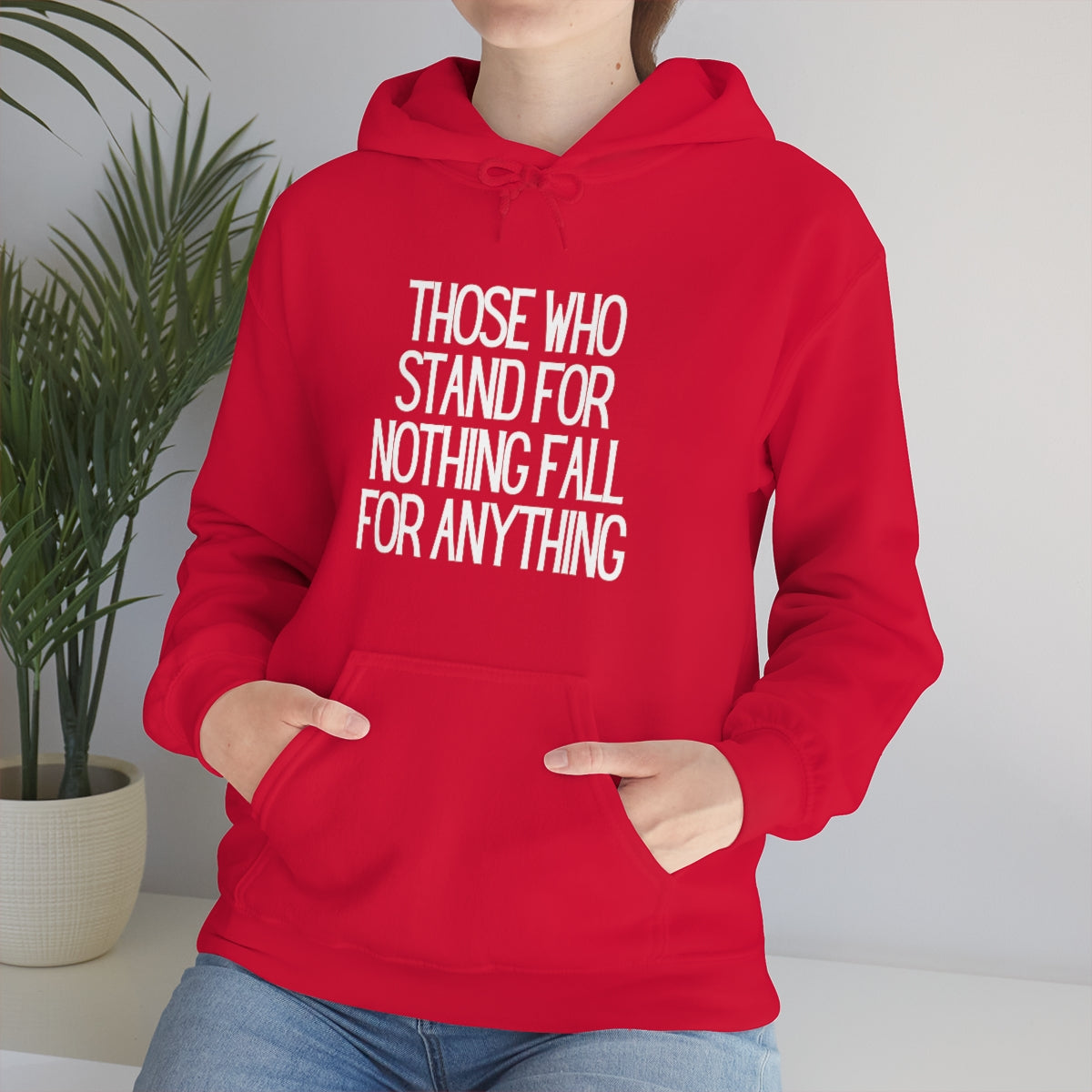 Those Who Stand Heavy Blend™ Hooded Sweatshirt