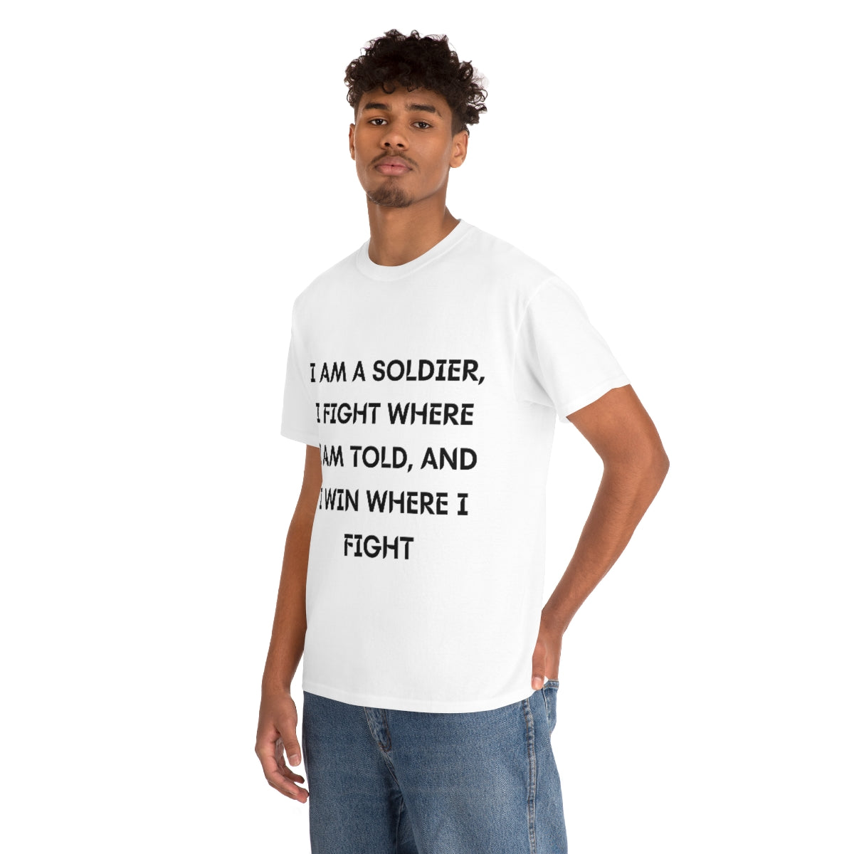 I am a Soldier Cotton Tee