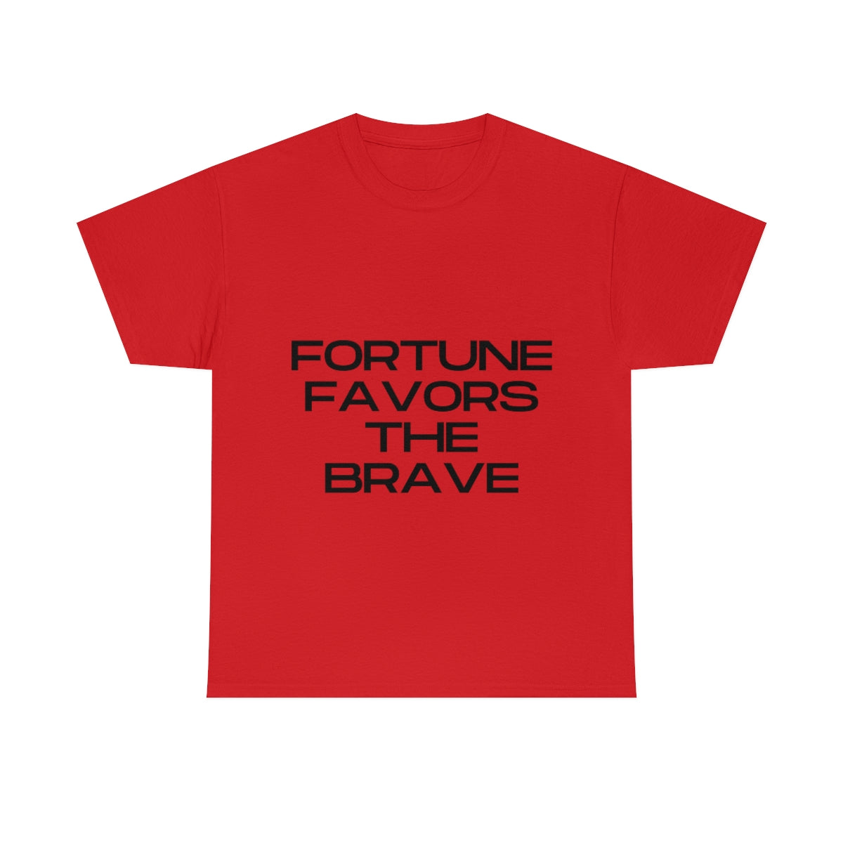 Fortune Favors Unisex Heavy Cotton Tee