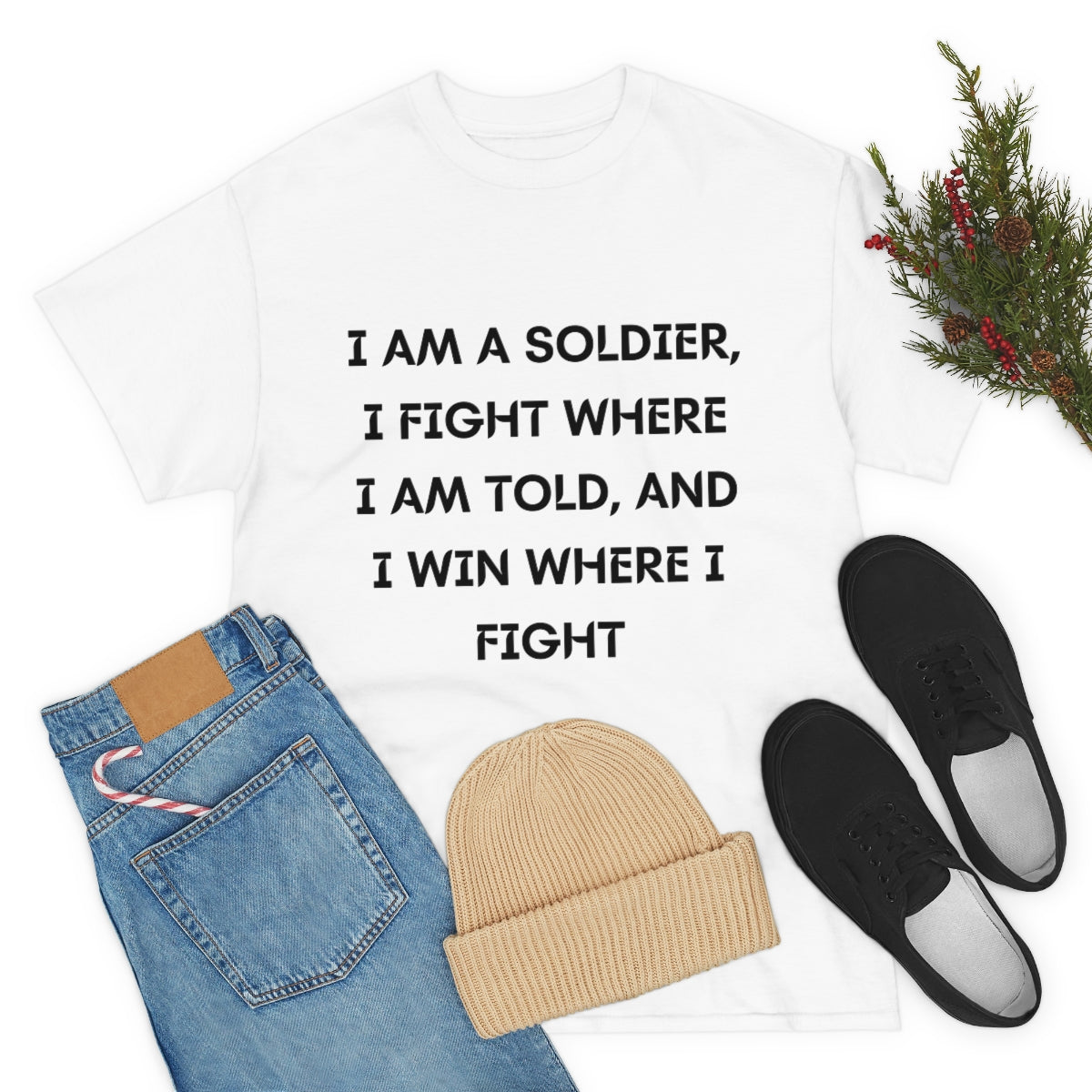 I am a Soldier Cotton Tee