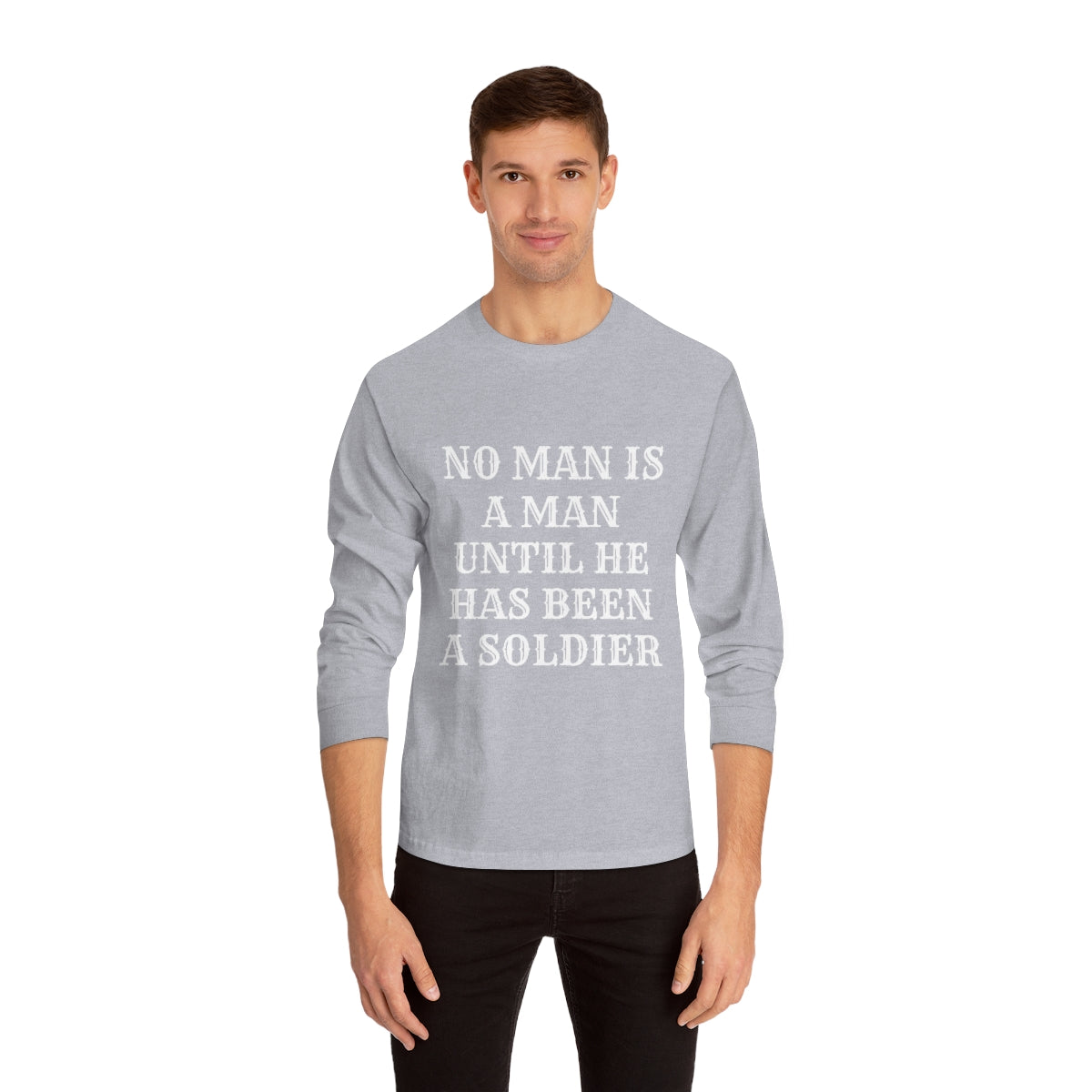 No Man Classic Long Sleeve T-Shirt