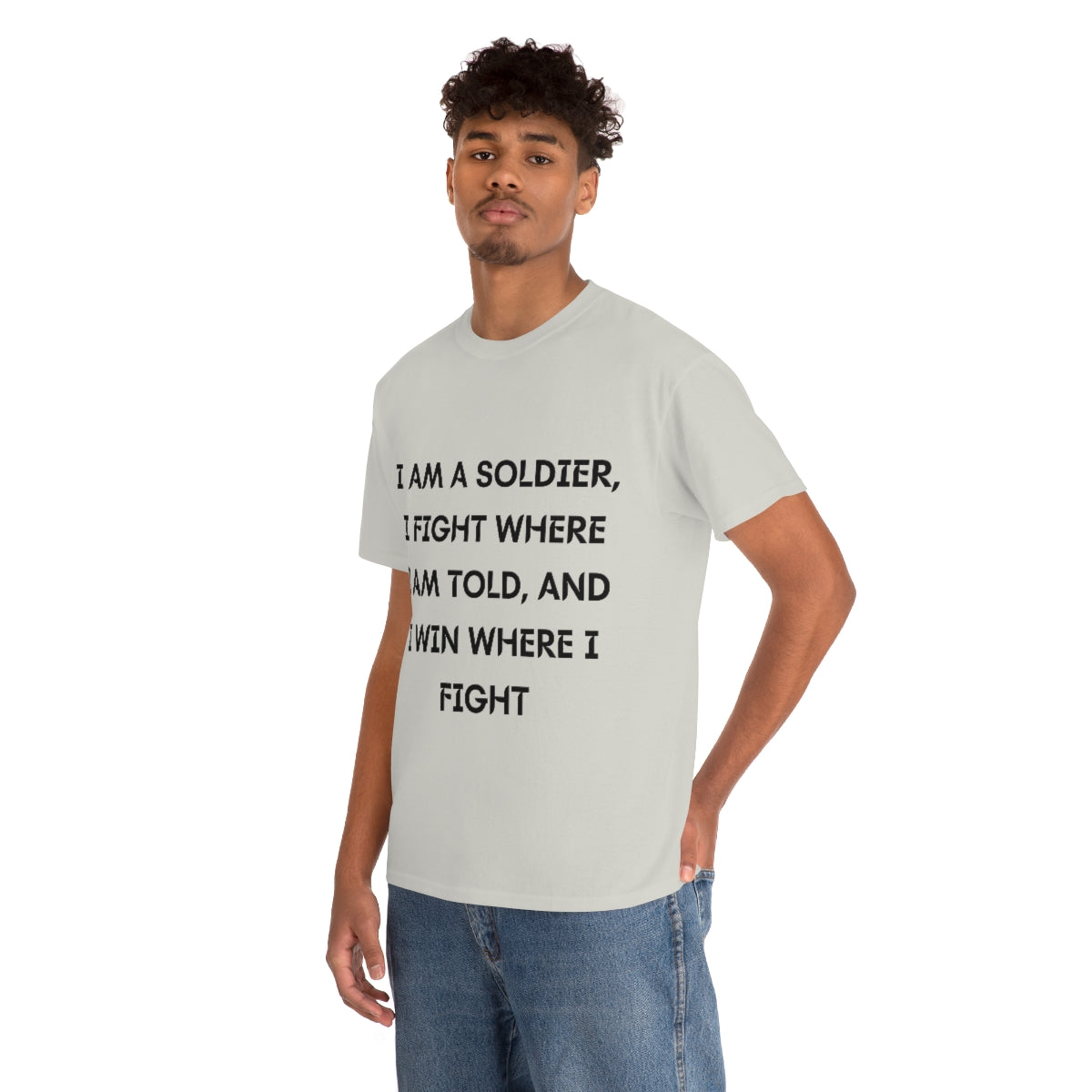 I am a Soldier Cotton Tee