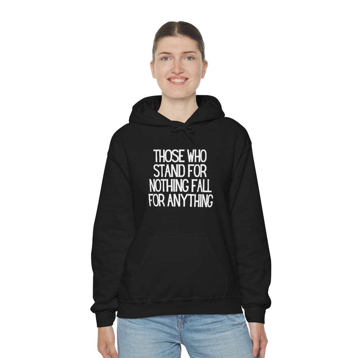 Those Who Stand Heavy Blend™ Hooded Sweatshirt