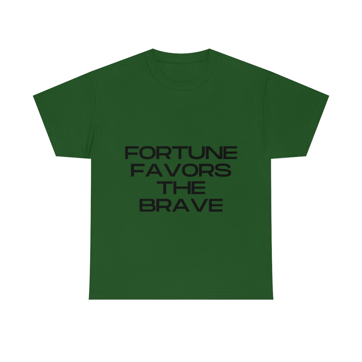 Fortune Favors Unisex Heavy Cotton Tee