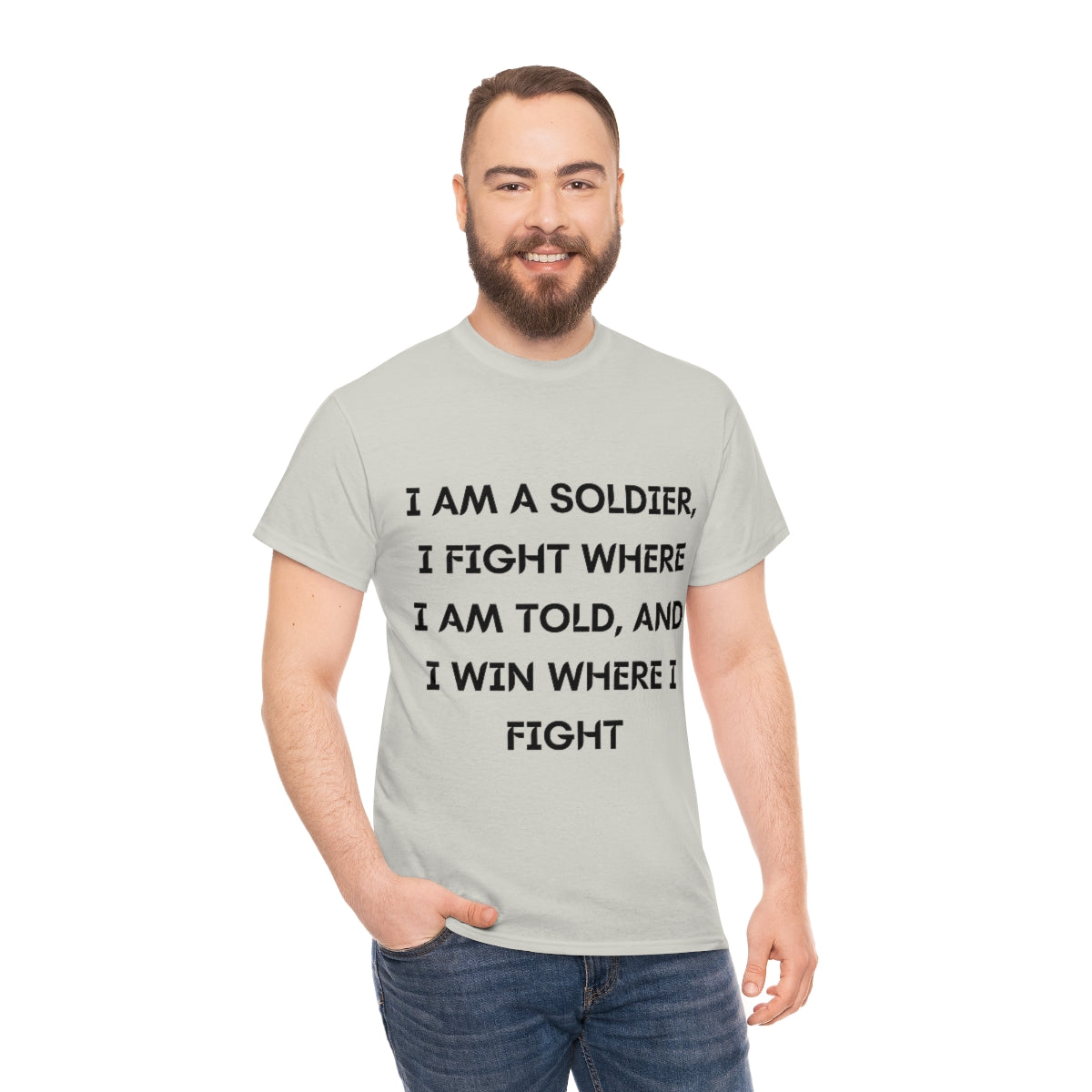 I am a Soldier Cotton Tee