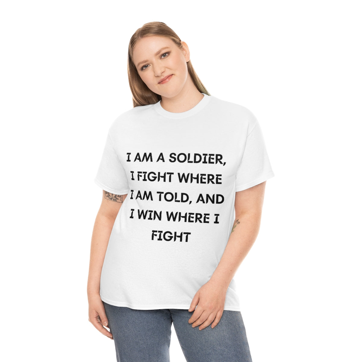 I am a Soldier Cotton Tee