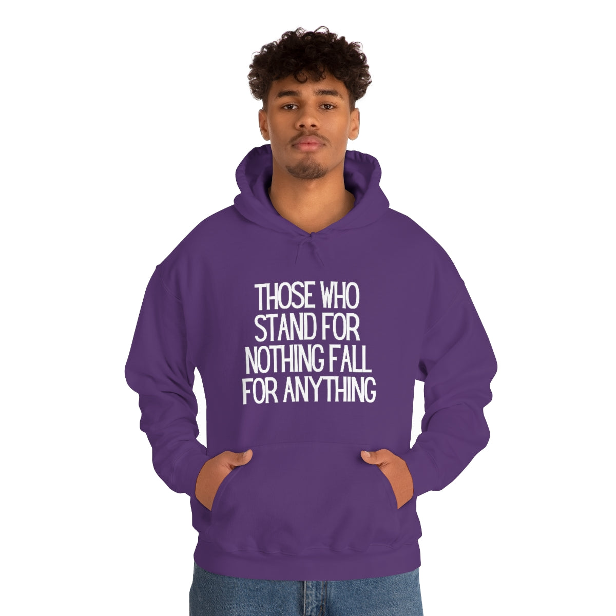 Those Who Stand Heavy Blend™ Hooded Sweatshirt