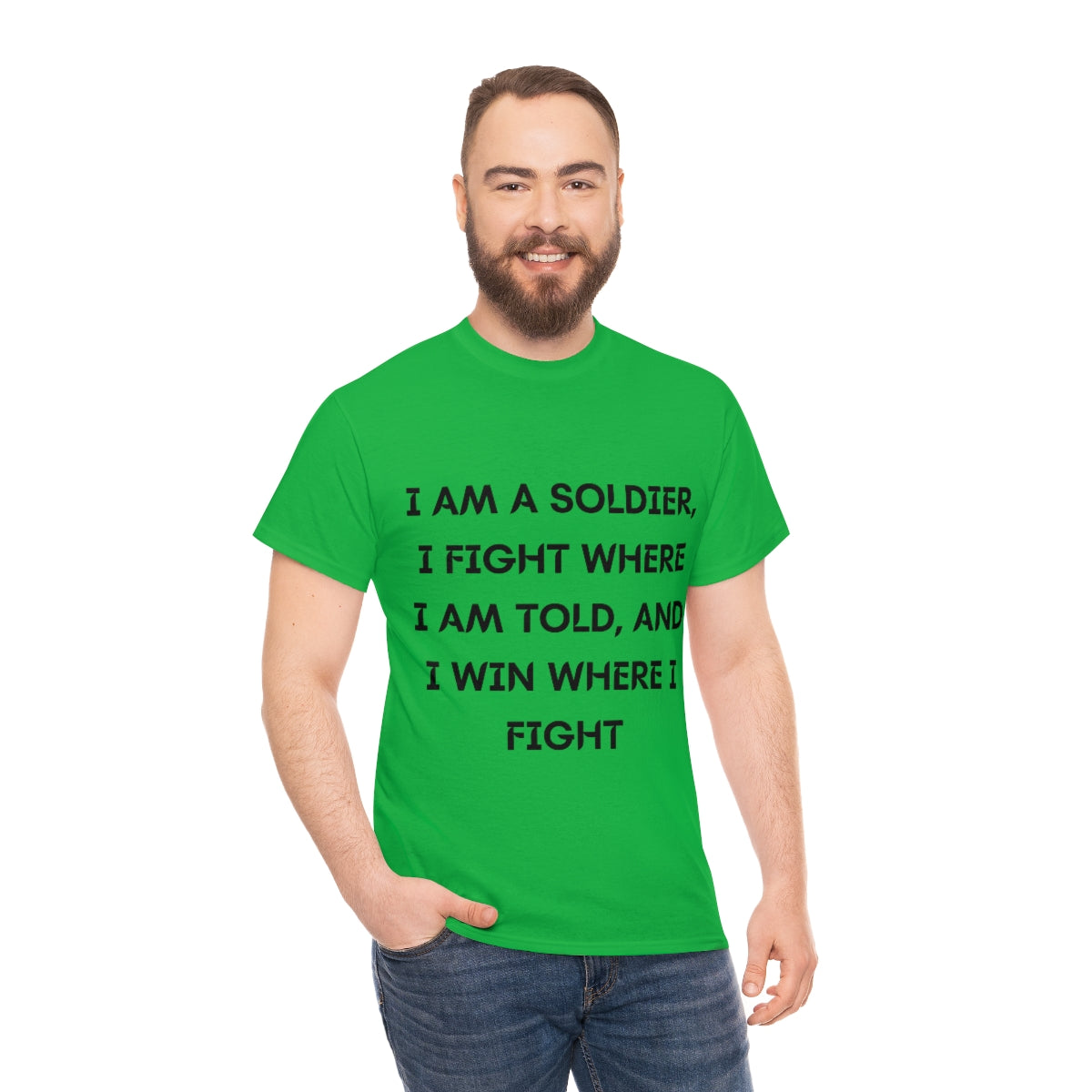 I am a Soldier Cotton Tee