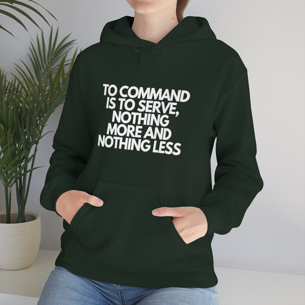 To Command Heavy Blend™ Hooded Sweatshirt