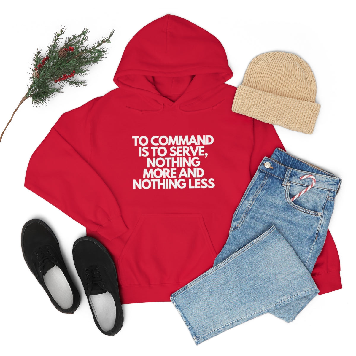 To Command Heavy Blend™ Hooded Sweatshirt