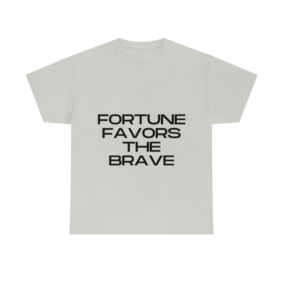 Fortune Favors Unisex Heavy Cotton Tee