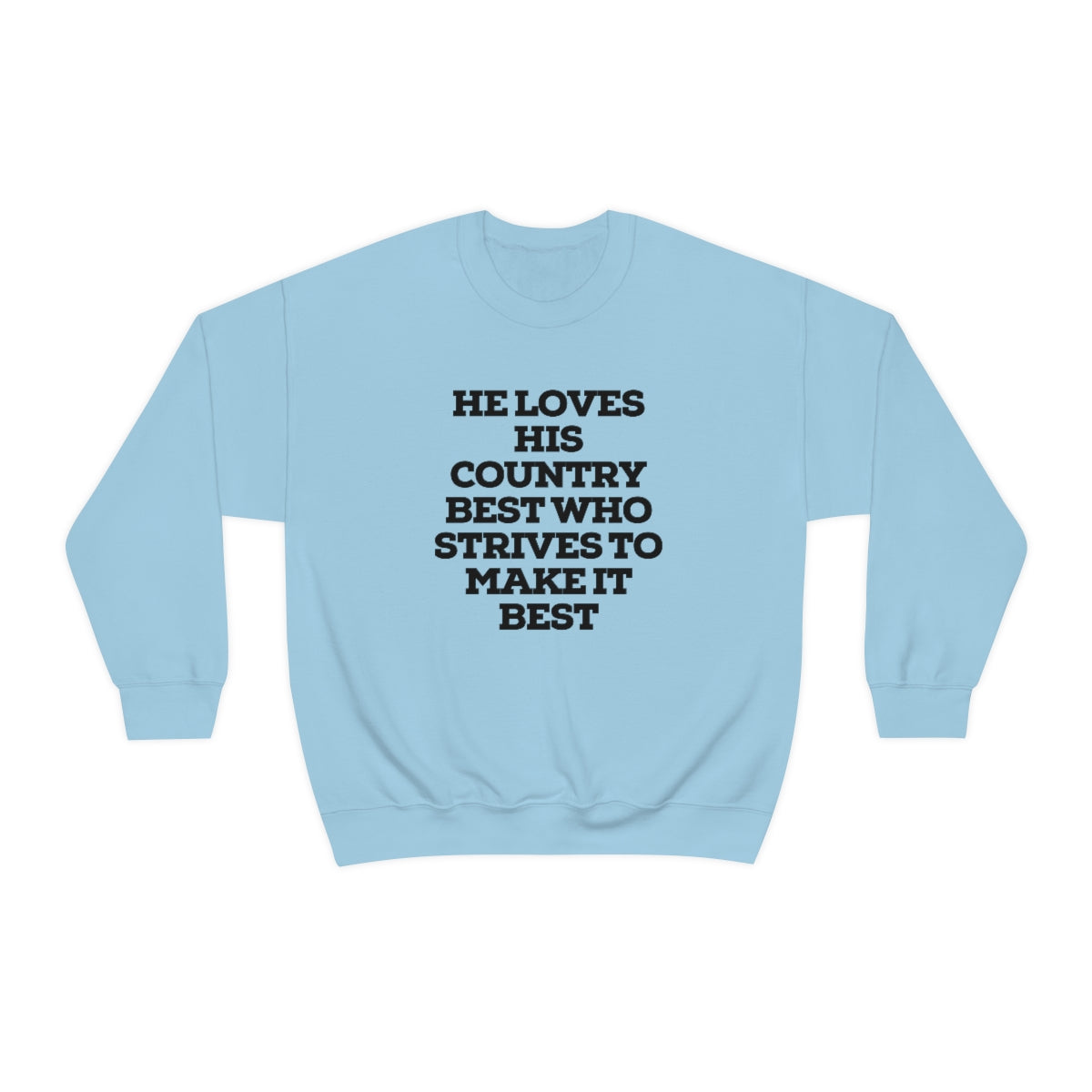 He Loves Heavy Blend™ Crewneck Sweatshirt