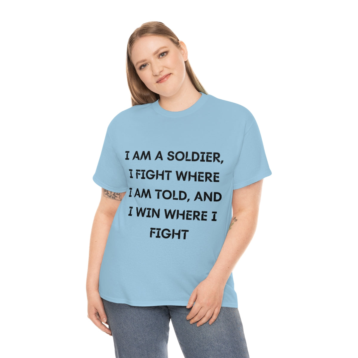 I am a Soldier Cotton Tee