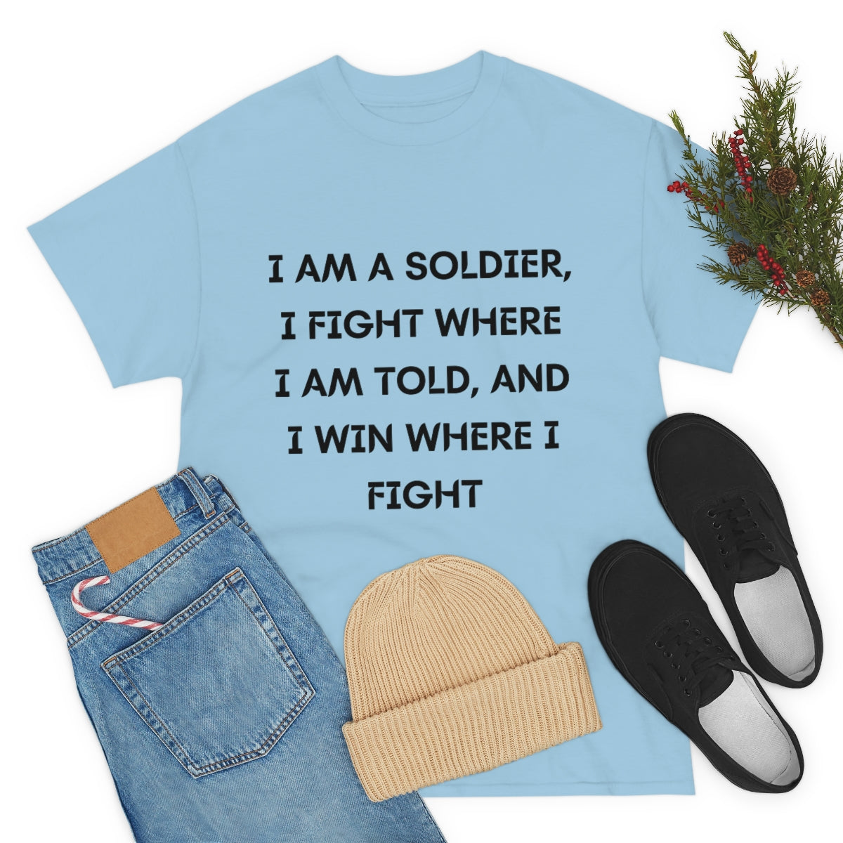 I am a Soldier Cotton Tee