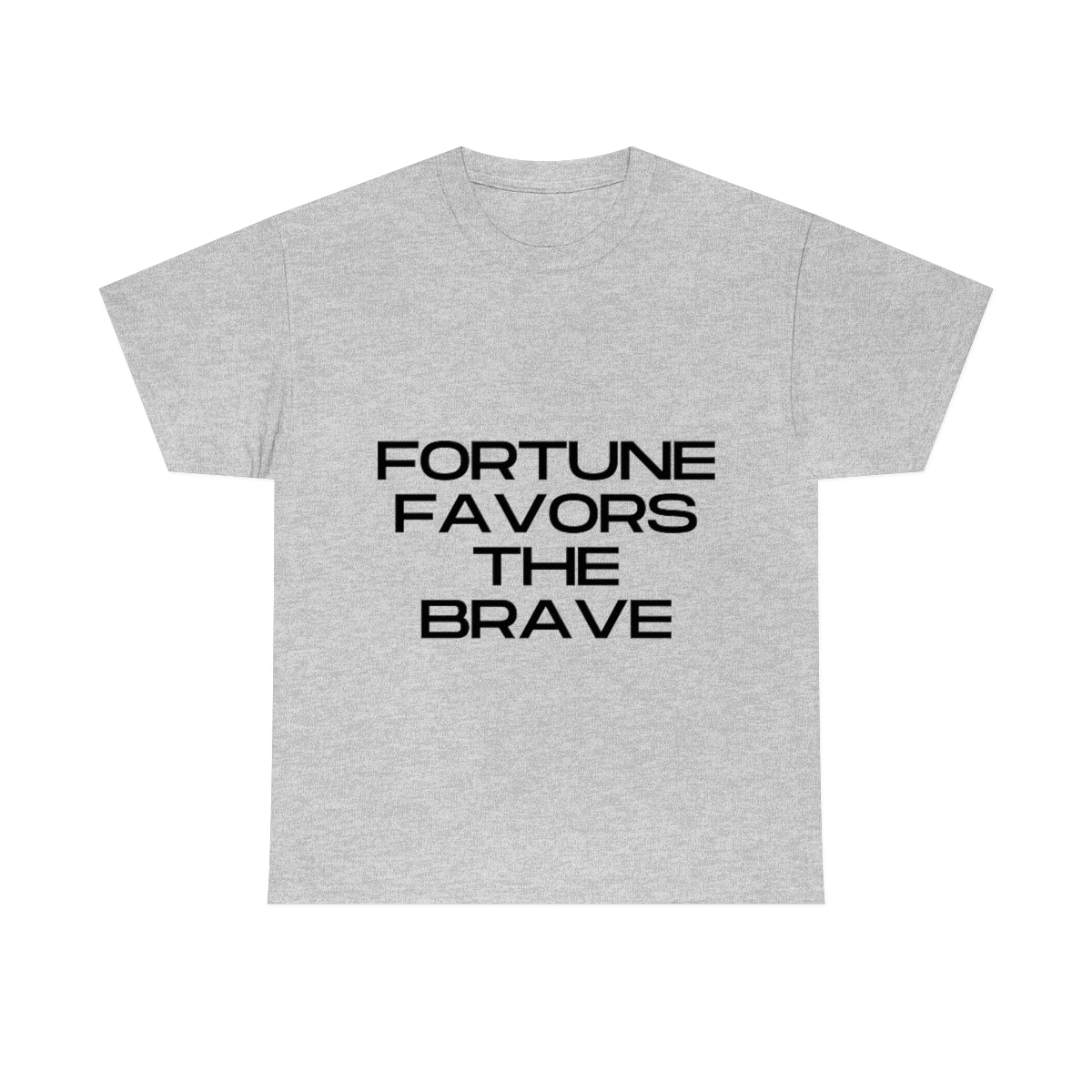 Fortune Favors Unisex Heavy Cotton Tee